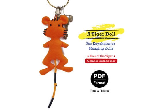 A Tiger Doll PDF Format: A Simple, Creative Way to Make a Cute Stuffed Animal
