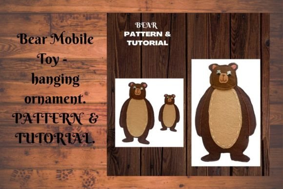Barley Bear Felt Christmas Ornament: A Creative Craft for All Ages