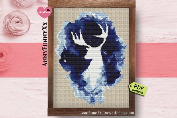 Deer Cross Stitch Pattern for Creative Designers