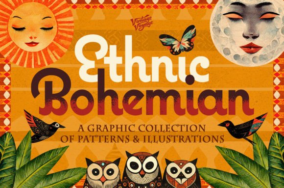 Exploring the VVDS Ethnic Bohemian Graphic Collection