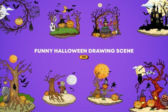 Funny Halloween Drawing Scene: A Strategic Tool for Creative and Practical Use