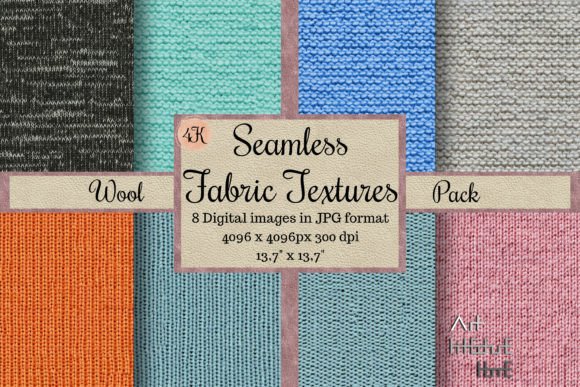 Seamless Fabric Textures - Wool Pack