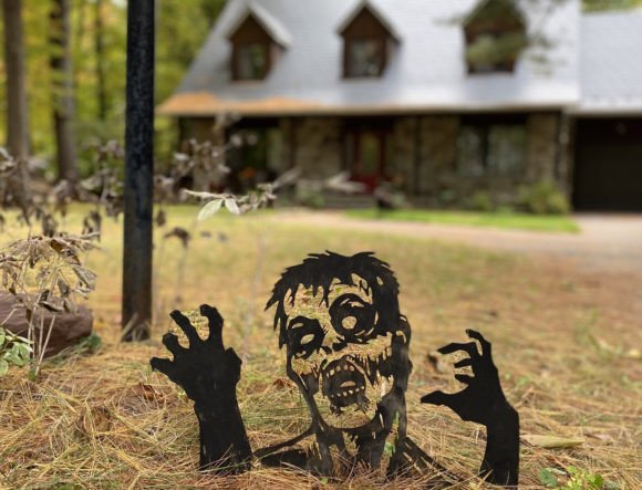 Spooky Halloween Decor with Zombie Yard to Plant SVG PDF